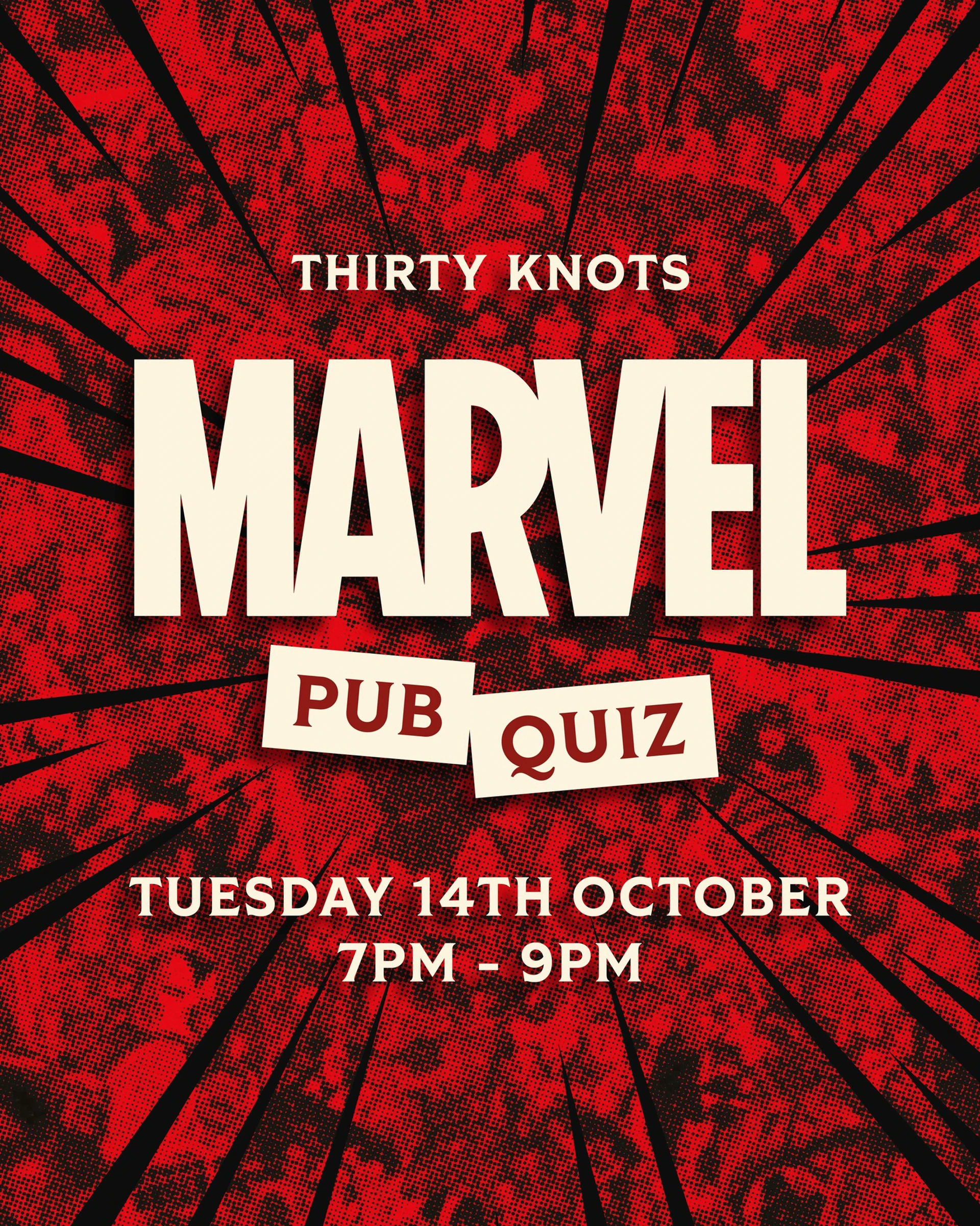 Background image - Marvel Pub Quiz 30 Knots