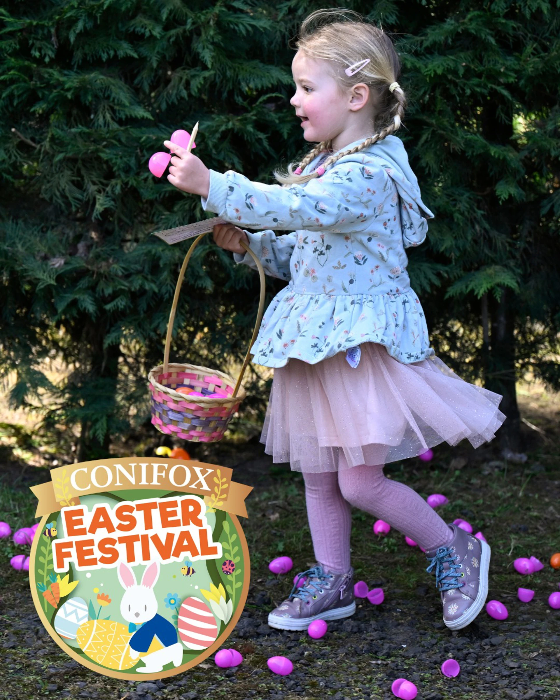 Background image - Conifox Easter Festival 2026