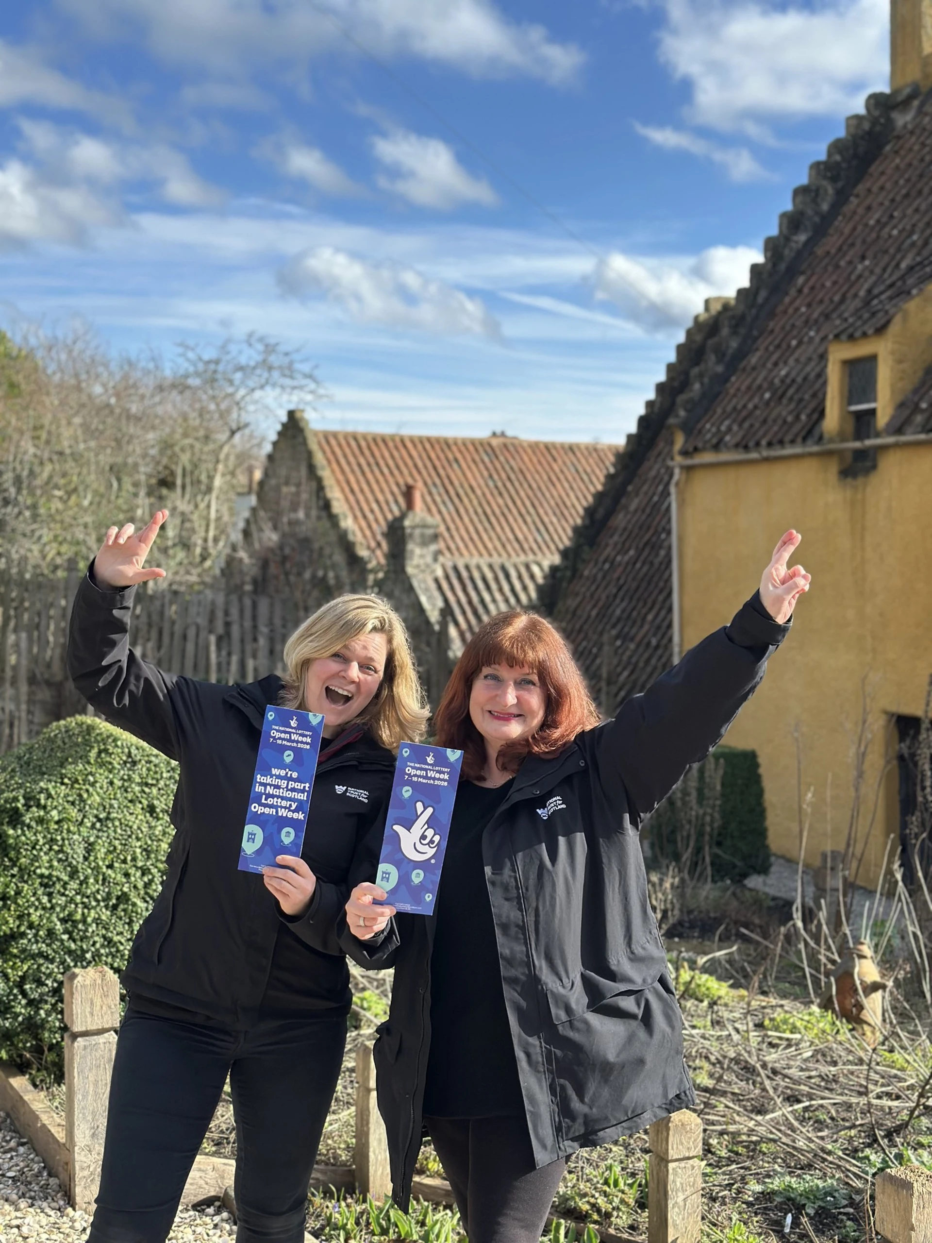 Background image - Culross Palace Nat Lott Open Week