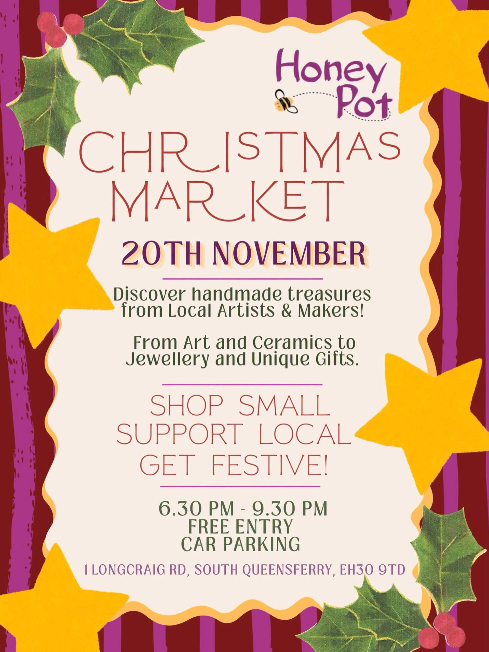 Background image - Honeypot Xmas Market