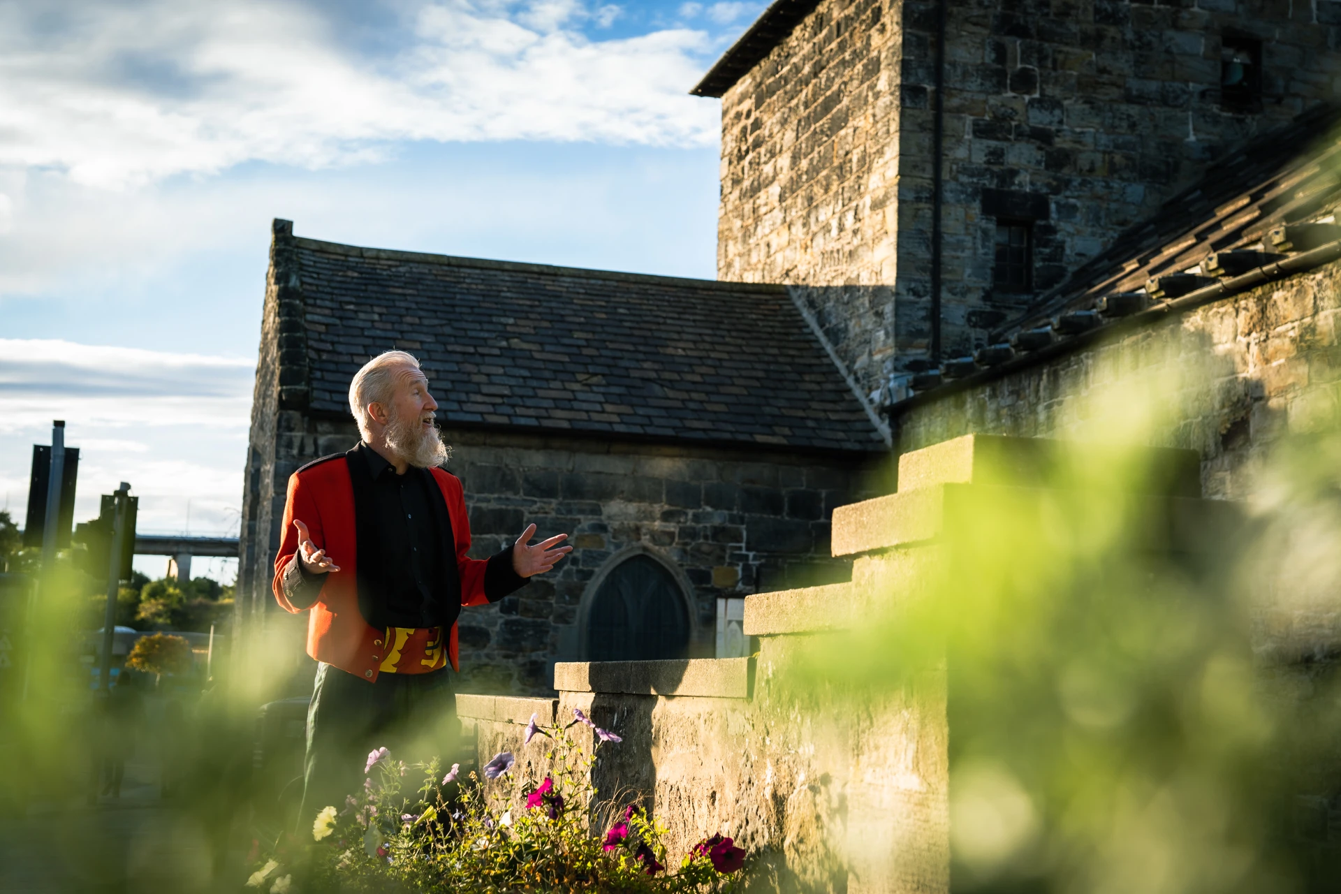 Background image - Mark at Church