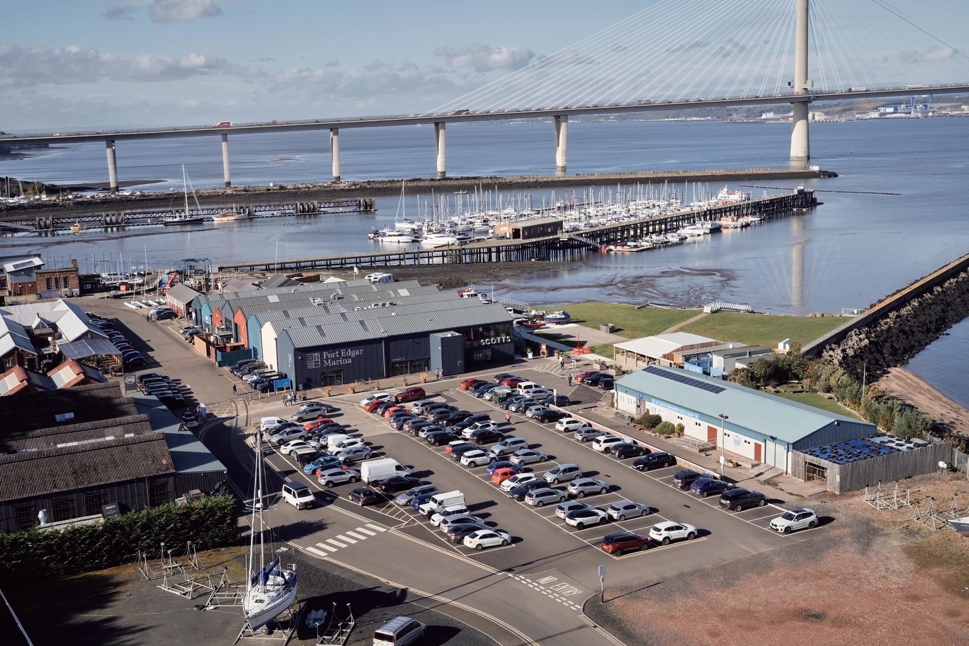 Background image - Southqueensferryportedgarmarinafromabove2