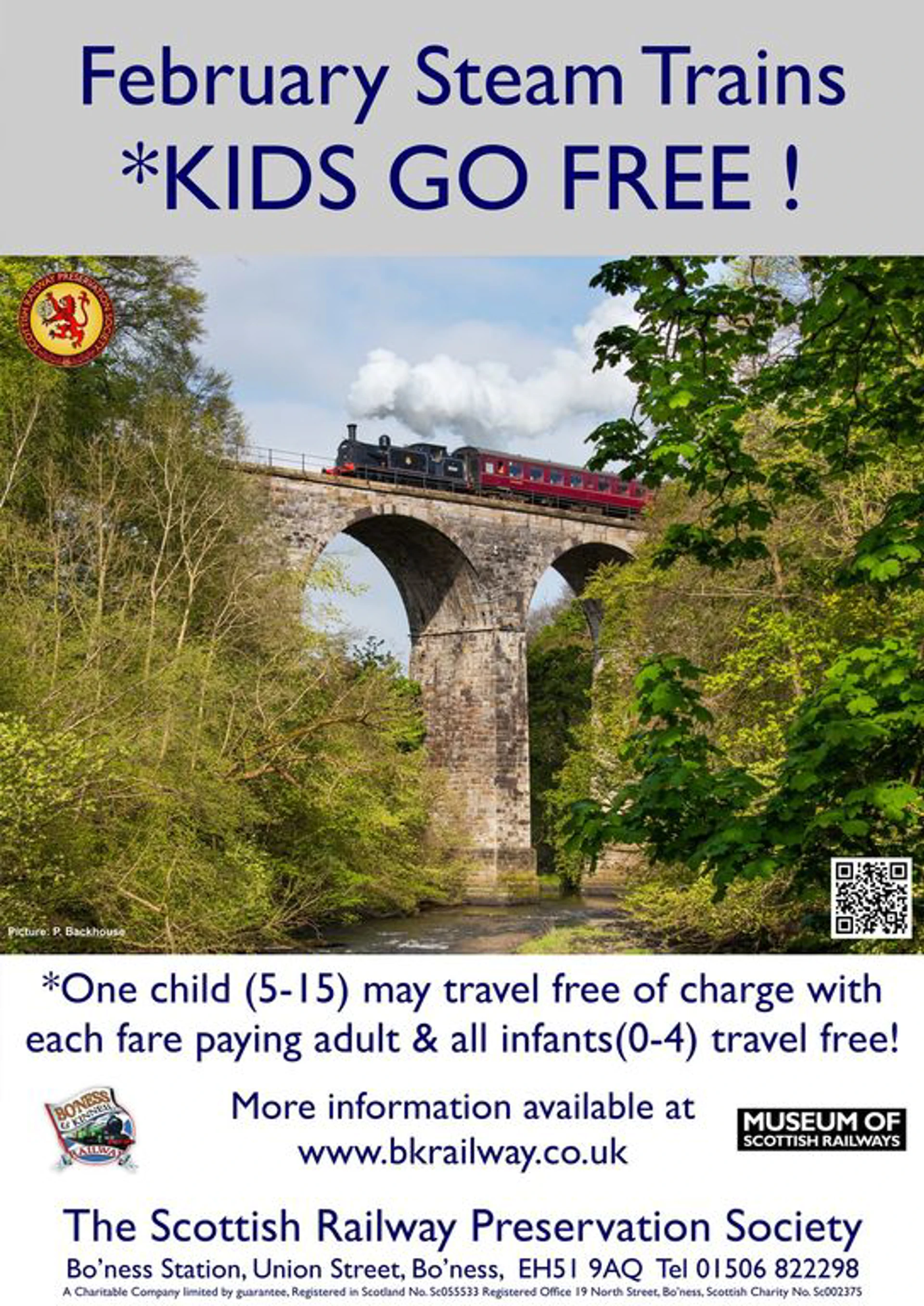 Background image - Boness Half Term Steam Trains