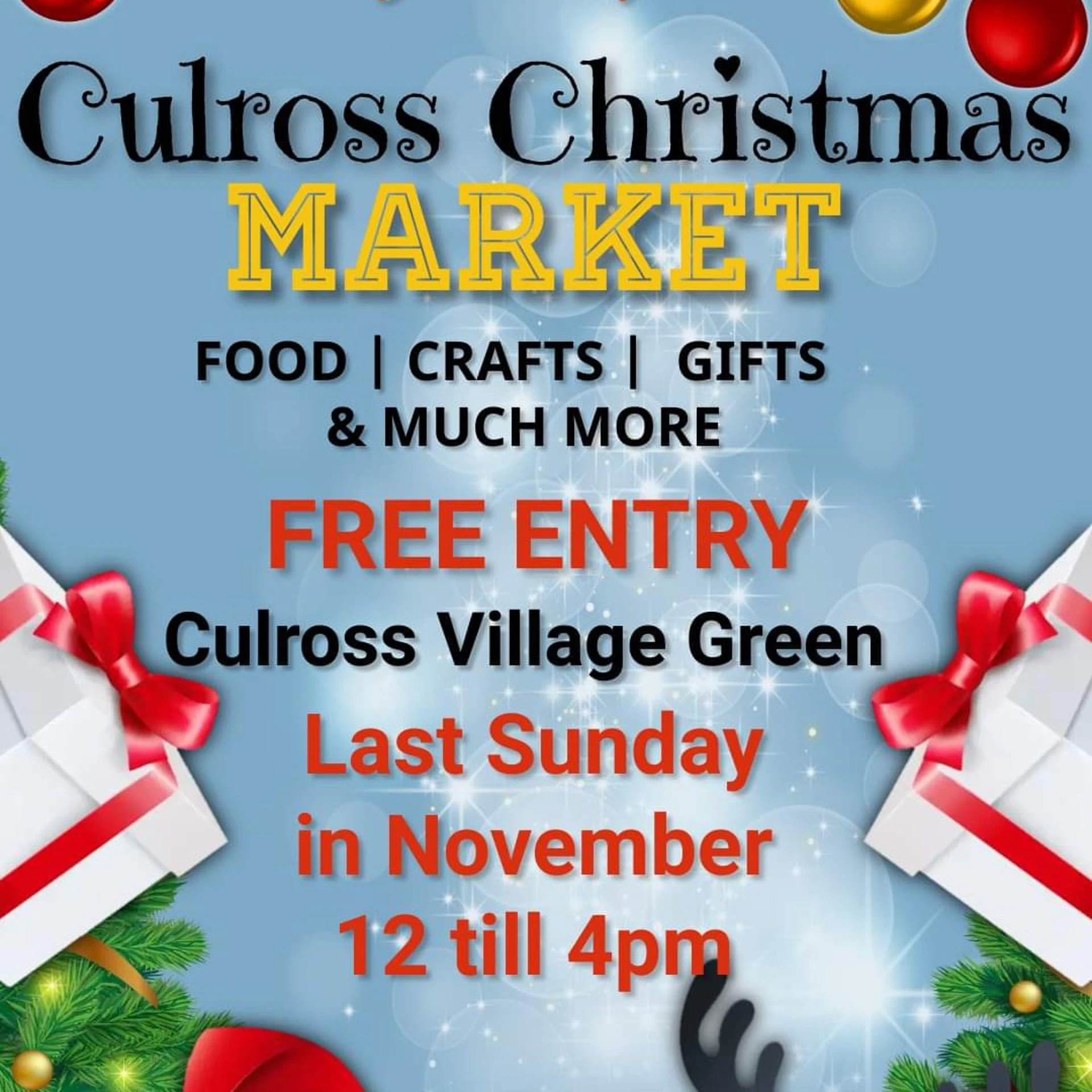 Background image - Culross Christmas Market
