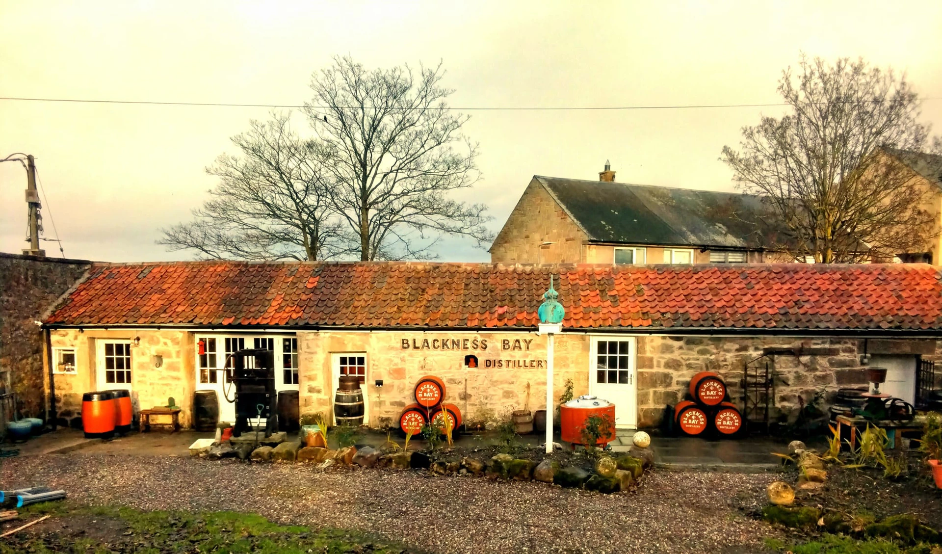 Background image - Blackness Bay Distillery