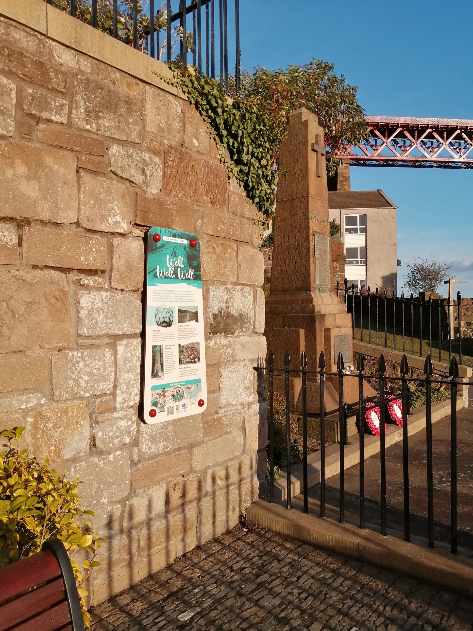 Background image - NQ War Memorial Sign