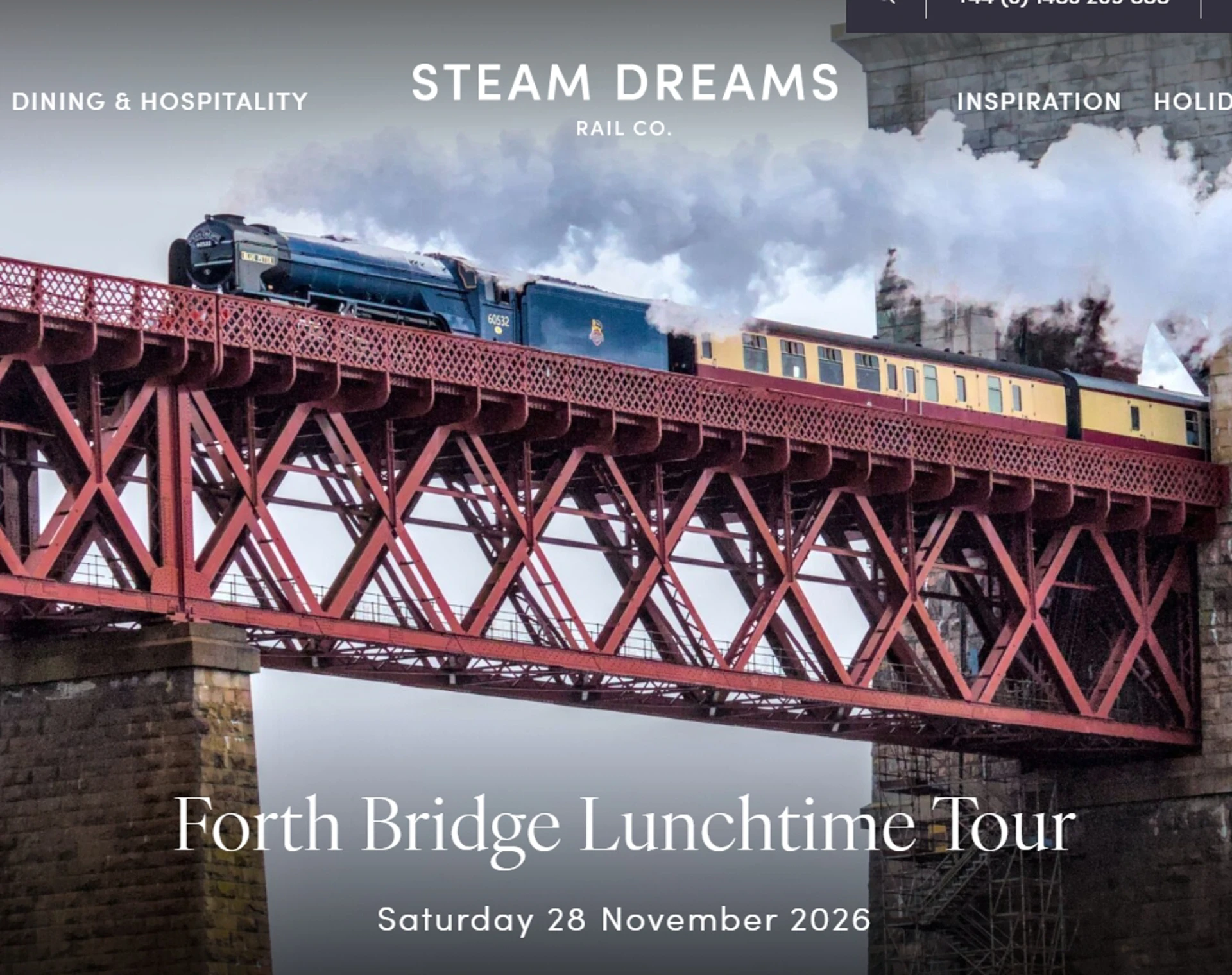 Background image - Steam Dreams 28 Nov 26
