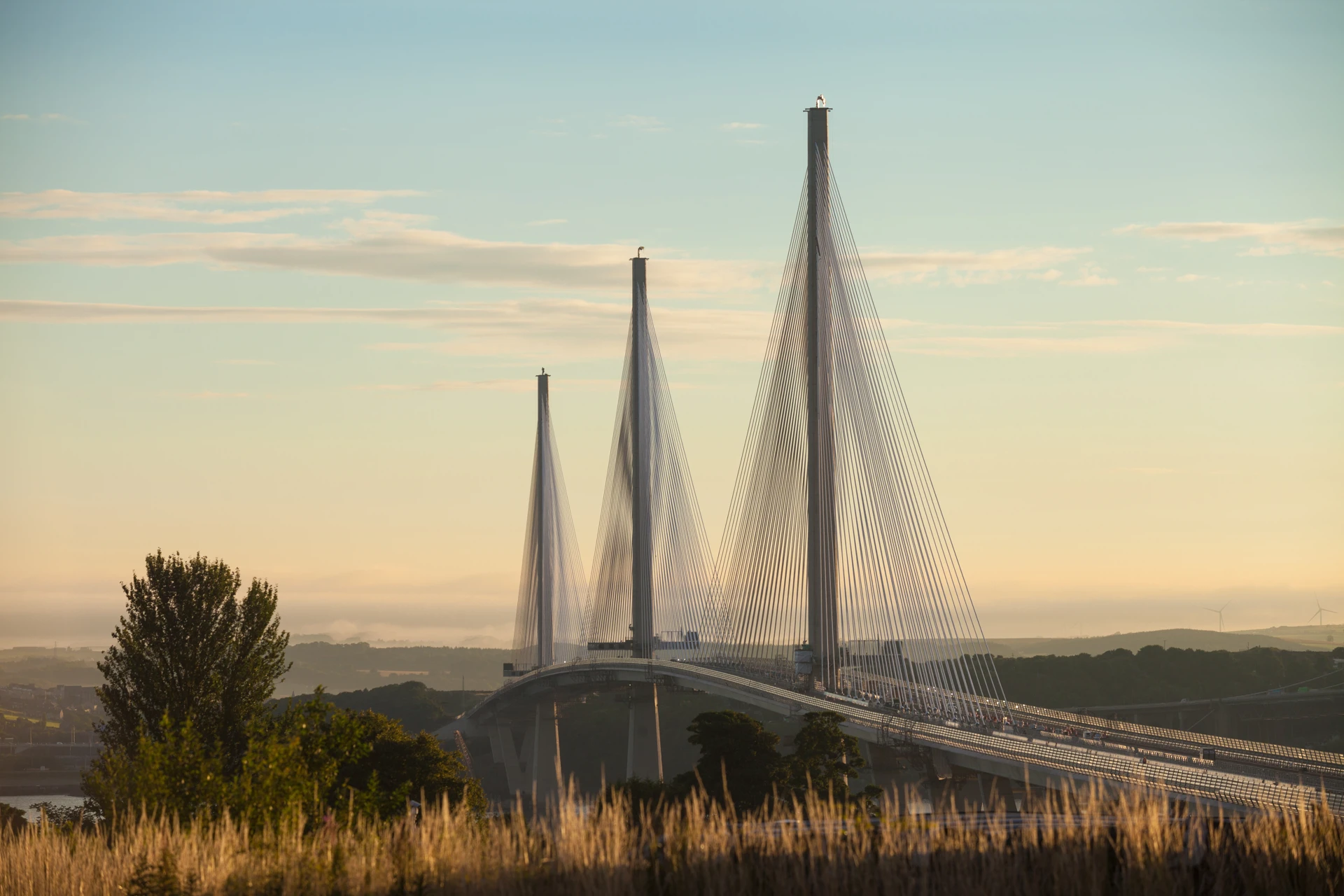 Background image - Queensferry Crossing From South Alt 2052 300Dpi