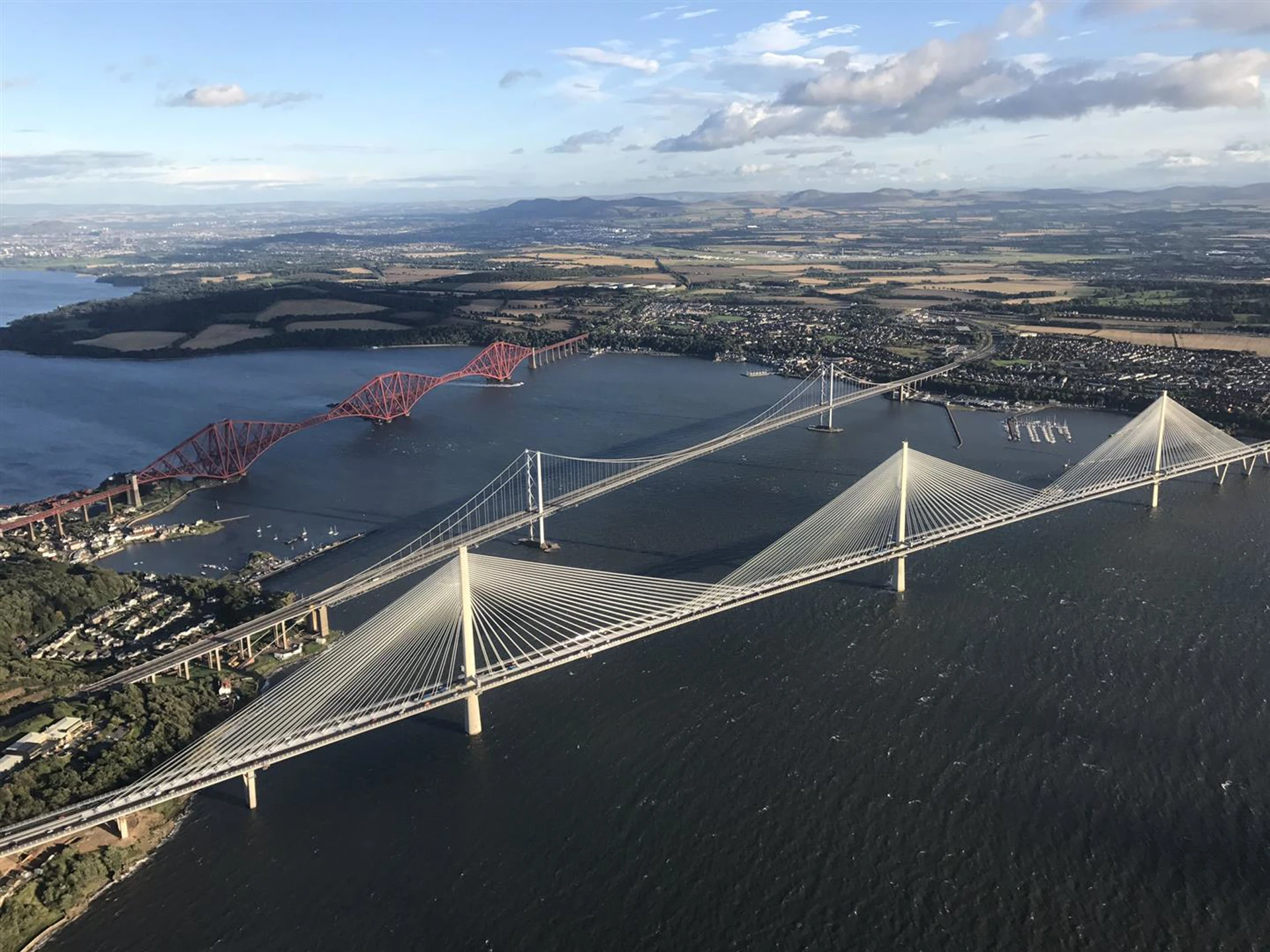 Background image - Aerial Forth Bridges 120917 Large